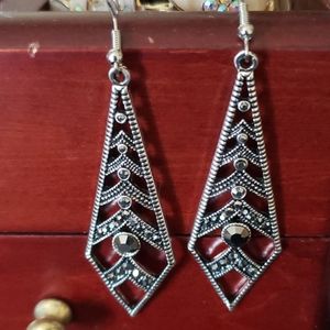 Marcasite earrings